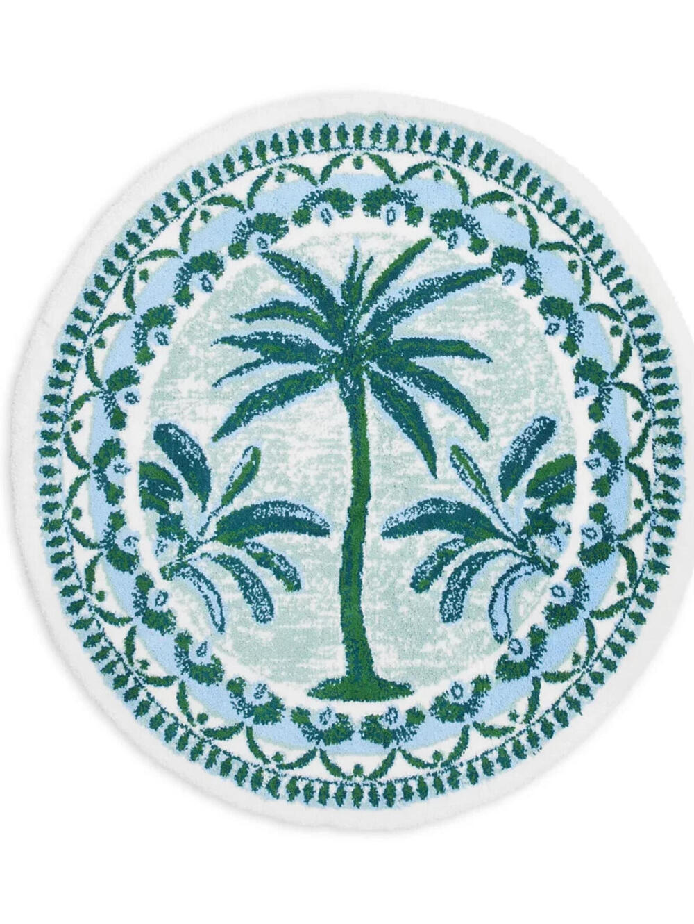 Abyss Fili Bath Rug, 31" Round, NWT